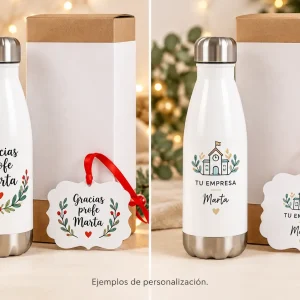Pack Profesor/a — Ejemplos ilustrativos de personalización para Navidad y empresas
