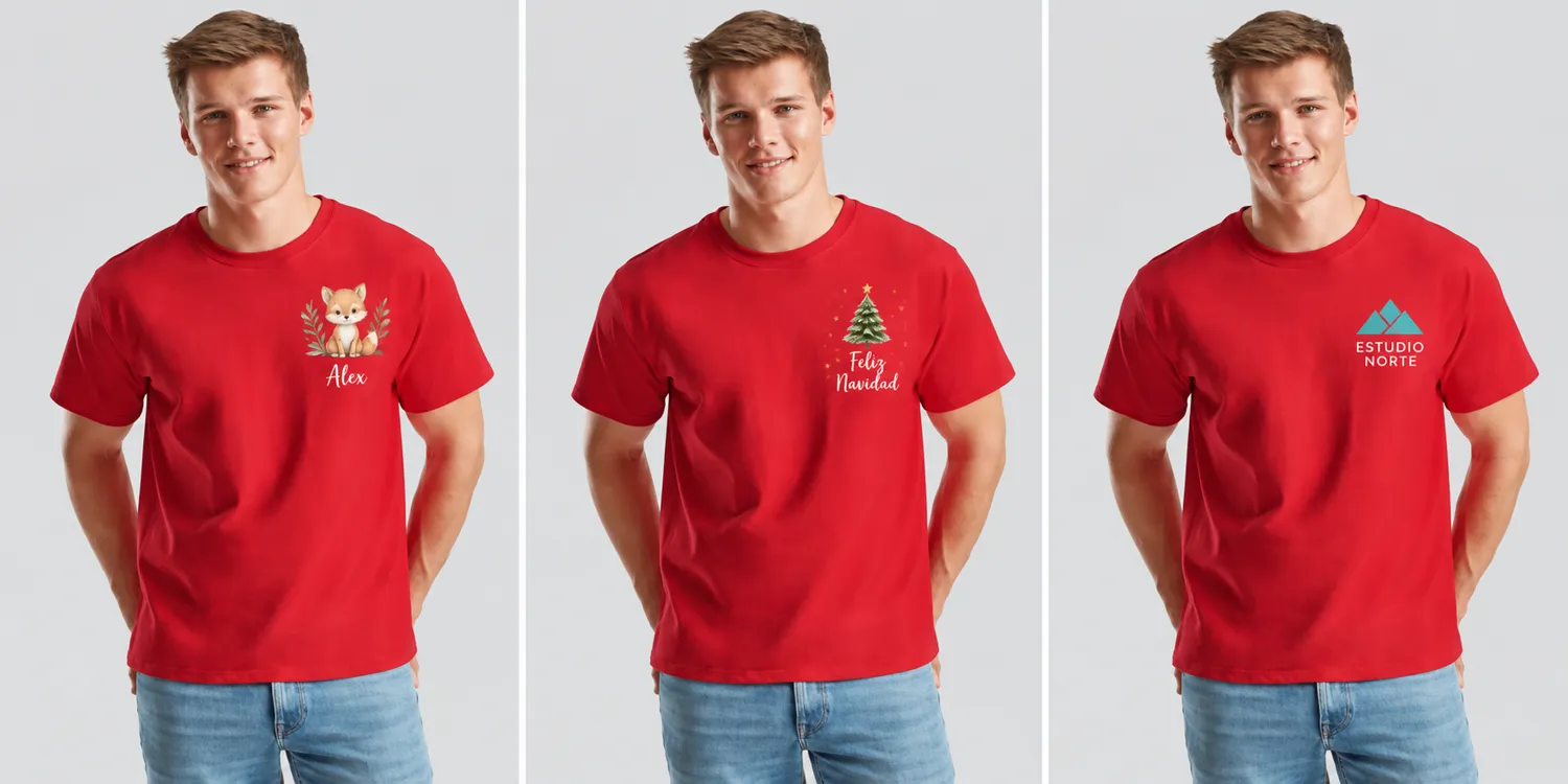 Camiseta básica hombre