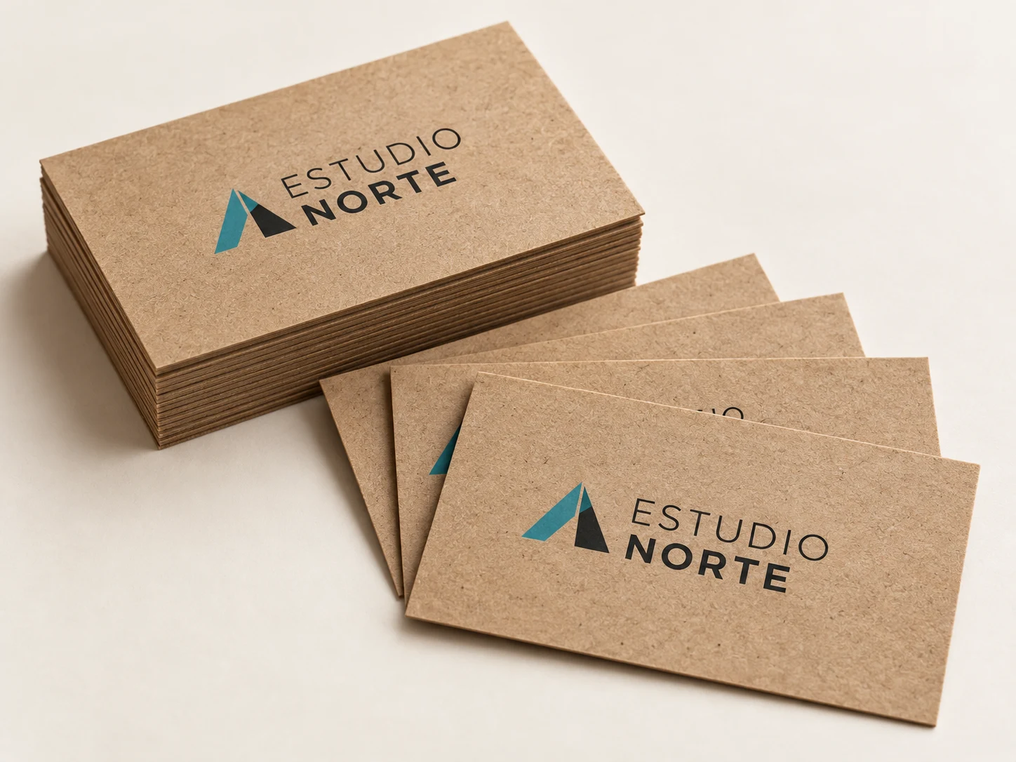 Tarjetas kraft