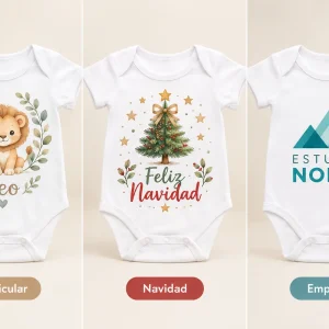 Body infantil manga corta sublimable tacto algodón