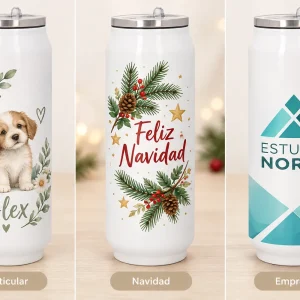 Termo forma lata de acero inox sublimable 500ml