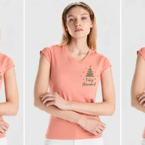 Camiseta cuello pico mujer Victoria Woman