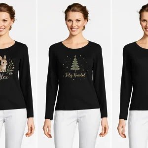 Camiseta manga larga mujer Majestic Women