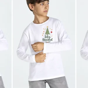 Camiseta manga larga niño Tsrk150ls