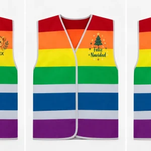 Chaleco arcoiris unisex Pride