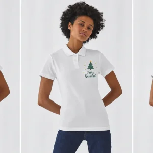 Polo piqué mujer ID.001 Women