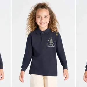 Polo manga larga niño Regular LS