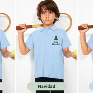 Polo piqué niño Star Kids