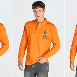 Polo básico manga larga hombre Polo regular LS