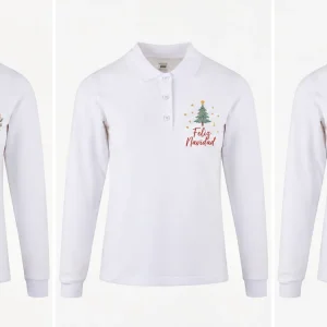Polo manga larga mujer Pl200ww