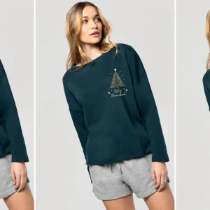Sudadera amplia mujer K471