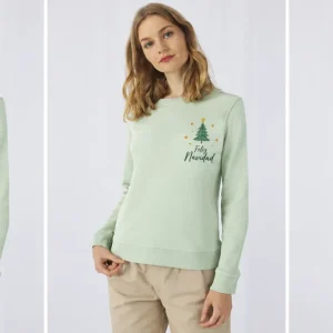 Sudadera orgánica mujer ORGANIC CREW NECK Women