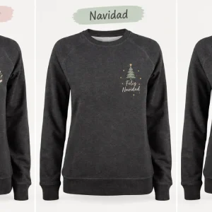 Sudadera orgánica mujer Premium OC Roundneck Ladies
