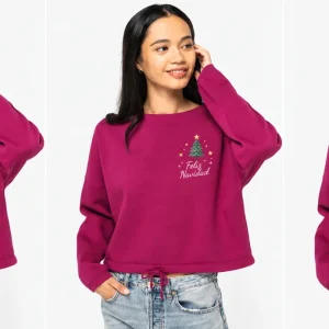 Sudadera reciclada mujer NS429