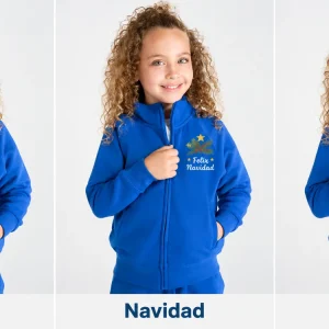 Sudadera con cremallera niño Full zip