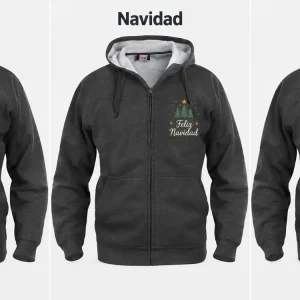 Sudadera capucha y cremallera hombre Basic Hoody Full Zip