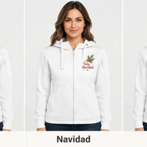 Sudadera capucha y cremallera mujer Basic Active Hoody Full Zip Ladies