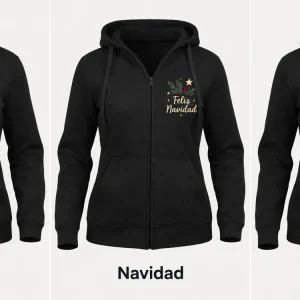 Sudadera capucha y cremallera mujer Basic Hoody Full zip Ladies