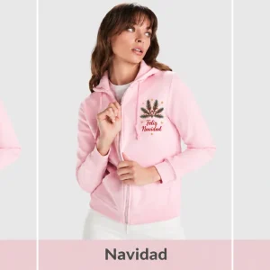 Sudadera con capucha y cremallera mujer Veleta Woman