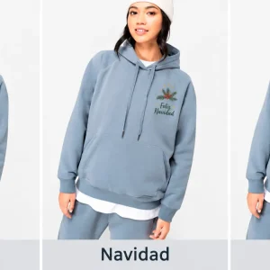 Sudadera capucha orgánica mujer NS422