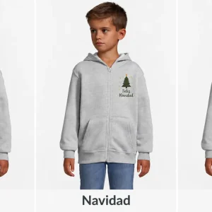 Sudadera con capucha y cremallera niño Stone Kids