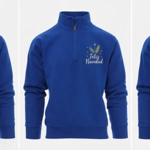 Sudadera 1/2 cremallera unisex Canada