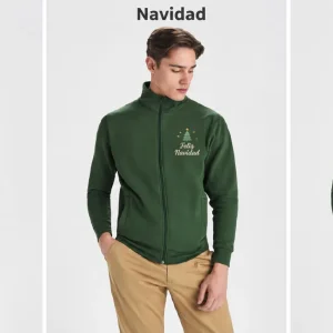 Sudadera con cremallera unisex Ulan