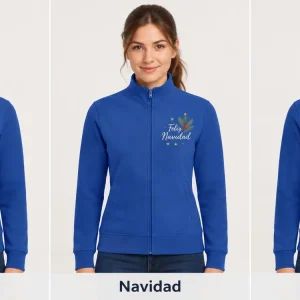 Sudadera cremallera mujer Basic Cardigan Ladies