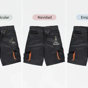 Pantalón de trabajo corto multibolsillos unisex WF1617