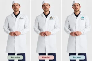 Bata sanitaria unisex