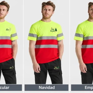 Camiseta de alta visibilidad hombre Delta