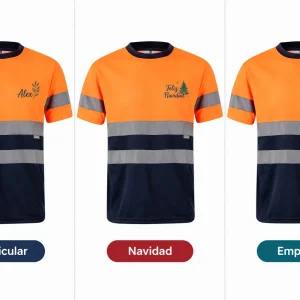 Camiseta alta visibilidad unisex 305506