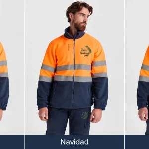 Chaqueta polar de alta visibilidad hombre Altair